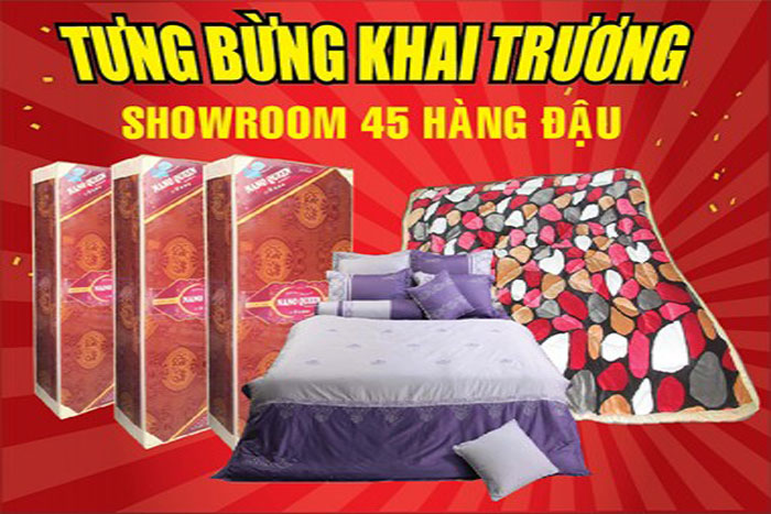 TƯNG BỪNG KHAI TRƯƠNG SHOWROOM 45 HÀNG ĐẬU Áp dụng từ 26/10 đến 5/11/2017